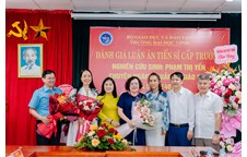NCS. Phạm Thị Yến bảo vệ thành công luận án tiến sĩ cấp trường