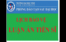 Thông báo lịch bảo vệ luận án tiến sĩ của NCS Nguyễn Ngọc Huyền, chuyên ngành Lịch sử Việt Nam.